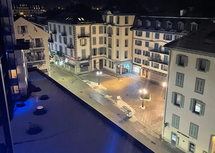 Plein Centre Vue Panoramique Exceptionnelle Sud Tres Grand 公寓 霞慕尼